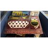 Image 2 : BIN OF ASSORTED NIKEN VINTAGE PROFESSIONAL VEHICLE PEDAL SETS, SHIFTER KNOBS, & FRAGRANCE DISPENSE