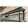 Image 2 : ULINE H-3412 GREEN INDUSTRIAL 24"W X 10'L ADJUSTABLE GRAVITY ROLLER CONVEYOR SYSTEM WITH 2 LEGS