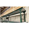 Image 2 : ULINE H-3412 GREEN INDUSTRIAL 24"W X 10'L ADJUSTABLE GRAVITY ROLLER CONVEYOR SYSTEM WITH 2 LEGS
