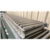 Image 2 : ULINE H-4071 GREY INDUSTRIAL 24"W X 10'L ADJUSTABLE GRAVITY ROLLER CONVEYOR SYSTEM WITH 2 LEGS
