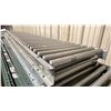 Image 2 : ULINE H-4071 GREY INDUSTRIAL 24"W X 10'L ADJUSTABLE GRAVITY ROLLER CONVEYOR SYSTEM WITH 2 LEGS