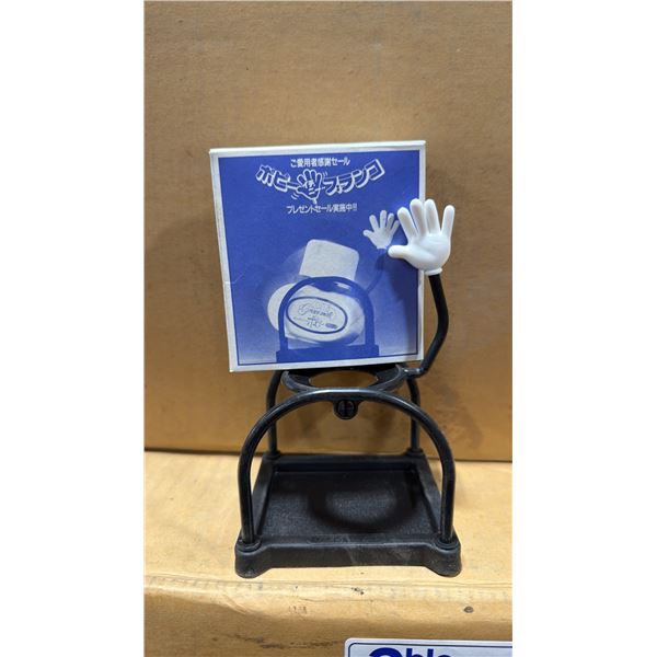 12 BOXES OF DIA CHEMICAL COMPANY AIR FRESHENER BOTTLE SMALL PLASTIC WAVING HOLDERS *MUST TAKE ALL*