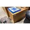 Image 2 : LARGE BOX OF BLUE PRINT FUZZY PROFESSIONAL CAR SEAT BASE CUSHIONS