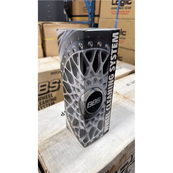 2 BOXES OF 12PCS OF BBS COMMERCIAL WHEEL CLEANING SYSTEMS