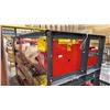 Image 2 : AGT ATK-B1000 RED 10,000 LBS CAPACITY 2 POST HYDRAULIC / ELECTRIC INDUSTRIAL 4 POINT VEHICLE LIFT
