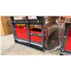Image 2 : AGT ATK-B1000 RED 10,000 LBS CAPACITY 2 POST HYDRAULIC / ELECTRIC INDUSTRIAL 4 POINT VEHICLE LIFT