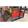Image 3 : AGT ATK-B1000 RED 10,000 LBS CAPACITY 2 POST HYDRAULIC / ELECTRIC INDUSTRIAL 4 POINT VEHICLE LIFT
