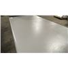 Image 3 : GREY ADJUSTABLE HEIGHT METAL FRAMED 60"W X 30"D INDUSTRIAL TECHNICAL STYLE WORKBENCH WITH BAR