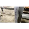 Image 2 : GREY ADJUSTABLE HEIGHT METAL FRAMED 60"W X 30"D INDUSTRIAL TECHNICAL STYLE WORKBENCH WITH