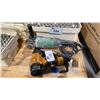 Image 1 : HITACHI G18SS ELECTRIC INDUSTRIAL ANGLE GRINDER & BOSTITCH MCN150 PNEUMATIC NAIL GUN