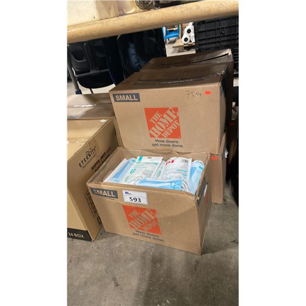5 BOXES OF CANADA PRO DISPOSABLE PROTECTIVE MASKS *MUST TAKE ALL*