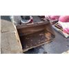 Image 1 : BLACK 54"W INDUSTRIAL SKID STEER BUCKET ATTACHMENT