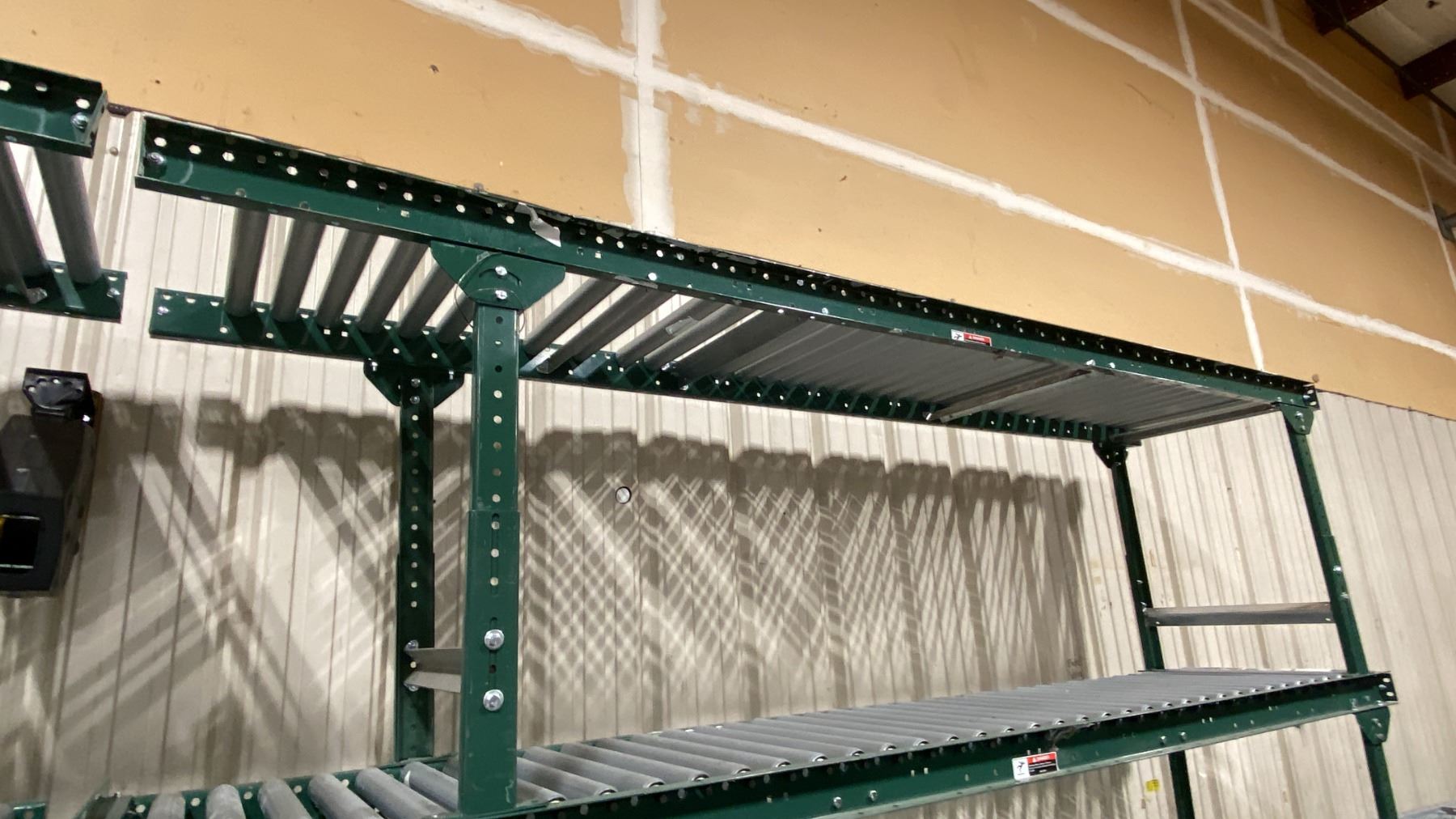 Uline Roller Racking ULINE H-3412 GREEN INDUSTRIAL 24