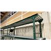 Image 2 : ULINE H-3412 GREEN INDUSTRIAL 24"W X 10'L ADJUSTABLE GRAVITY ROLLER CONVEYOR SYSTEM WITH 2 LEGS