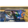 Image 2 : 3 BOXES OF 300 GLOVE PACKS OF SONIC SIZE LARGE NITRATE STYLE EXAMINATION GLOVES *EXPIRE 08 - 2025*