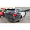 Image 3 : 2021 FORD EXPLORER, 4DRSW, BLACK, VIN 1FM5K8AW2MNA05352,