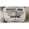 Image 3 : 10 ROLLS OF CLEAR VENTED BAGS 30" X 22" X 72"