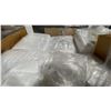 Image 3 : PALLET OF OIL ONLY SINGLE-PLY LIGHT UNBONDED SORBENT PADS- APRROX 15" X 17"