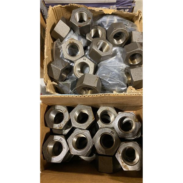 4 BOXES OF HEAVY DUTY HEX NUTS