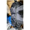 Image 3 : LARGE BOX OF ASSORTED SAFETY EQUIPMENT INCLUDING- GLOVES, MASKS, XL HOODED COVERALLS, SAFETY GLASSES