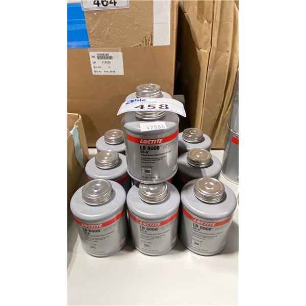 11- 1LB BOTTLES OF LOCTITE LB8008 C5-A COPPER-BASED ANTI SEIZE LUBRICANT
