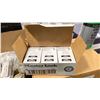 Image 4 : BOX OF ASSORTED SAFETY EQUIPMENT- RESPIRATORS, GLOVES & ASSORTED HARDWARE