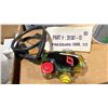 Image 5 : BOX OF ASSORTED SAFETY EQUIPMENT- RESPIRATORS, GLOVES & ASSORTED HARDWARE