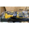 Image 2 : BOX OF ASSORTED NEW INDUSTRIAL HYFLEX & CLASSIC WORK GLOVES
