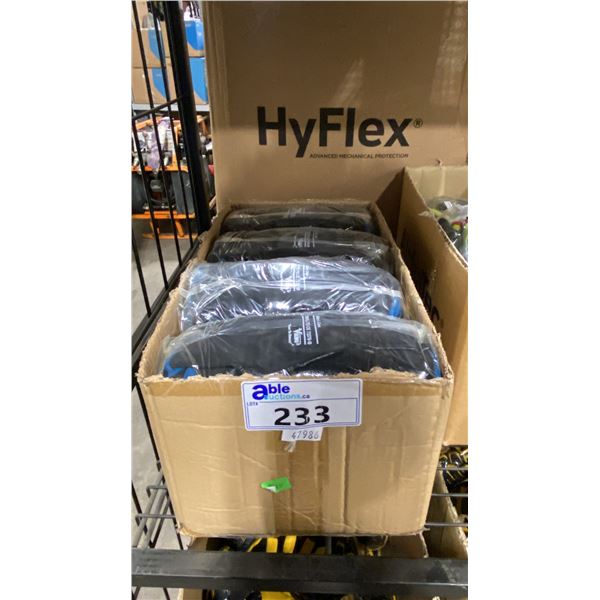 BOX OF ASSORTED NEW INDUSTRIAL VIKING NITRI-DEX WORK GLOVES