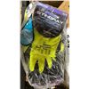 Image 3 : BOX OF ASSORTED NEW INDUSTRIAL WATSON FLASH LITE WORK GLOVES