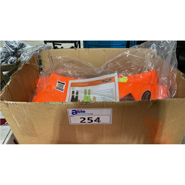 BOX OF ASSORTED PIONEER SAFETY REFLECTIVE CLOTHING