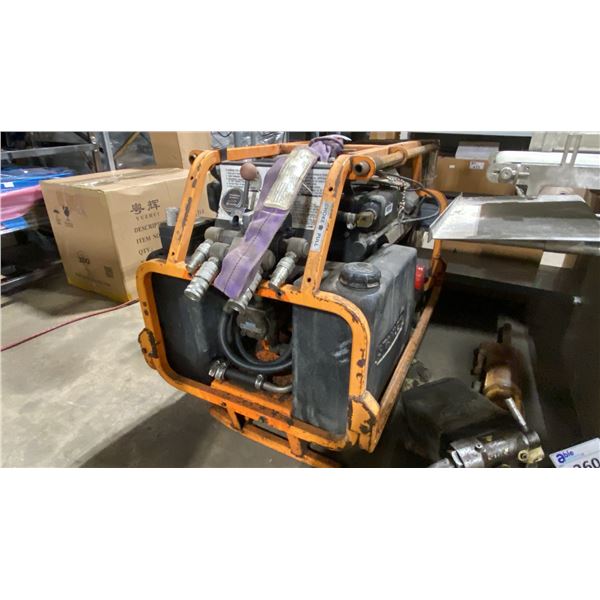 STANLEY HP-1 COMPACT PORTABLE HYDRAULIC POWER UNIT WITH 18HP VANGUARD V-TWIN ENGINE