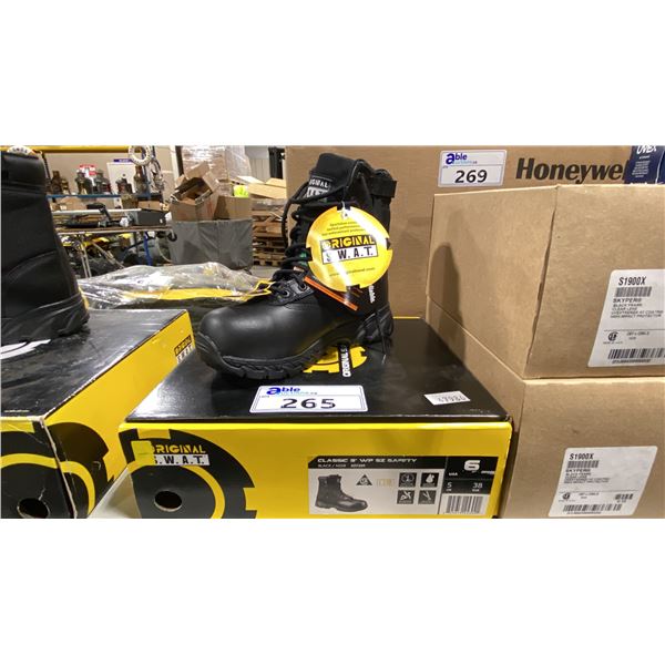 ORIGINAL S.W.A.T MENS SIZE 6 CLASSIC 9" SZ  SAFETY TOE WORK BOOTS