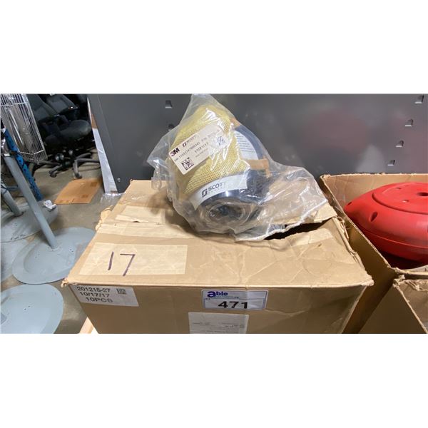 BOX OF SCOTT SAFETY INDUSTRIAL RESPIRATOR SYSTEMS