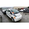 Image 4 : 2013 MITSUBISHI IMIEV, 4DR HATCHBACK, WHITE, VIN JA3215H42DU606455,