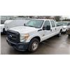 Image 1 : 2011 FORD F250 XL SUPERDUTY, 4DR CREW CAB PICKUP, WHITE, VIN 1FT7W2AT6BEA76622,