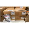 Image 1 : 4 CASES OF UVEX AVATAR SAFETY GLASSES CLEAR & AMBER LENS