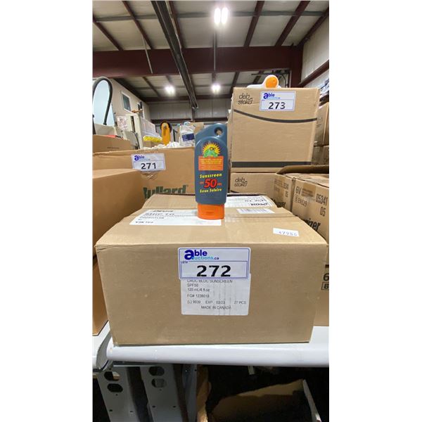 2 CASES OF CROC BLOC 120ML SPF 50 SUNSCREEN