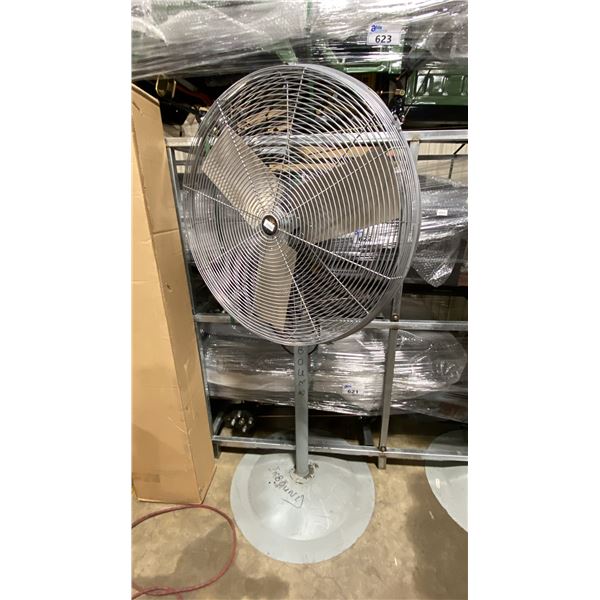 TPI INDUSTRIAL ACH30-O GREY 30" INDUSTRIAL ELECTRIC FREESTANDING WAREHOUSE FLOOR FANS