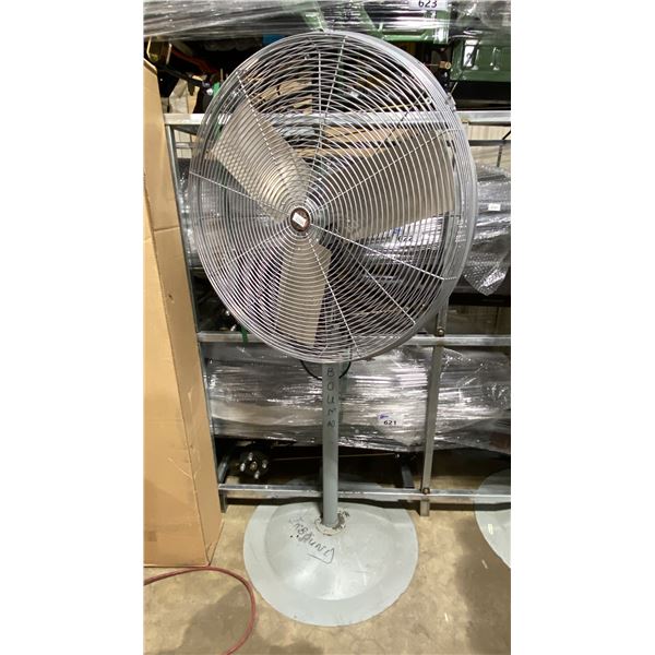TPI INDUSTRIAL ACH30-O GREY 30" INDUSTRIAL ELECTRIC FREESTANDING WAREHOUSE FLOOR FANS