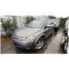 Image 1 : 2005 NISSAN MURANO SL AWD, 4DRSW, GREY, VIN JN8AZ08W85W438700,