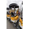 Image 3 : SDLANCH SDLE20 YELLOW DIESEL POWERED RUBBER TRACK MINI EXCAVATOR WITH ATTACHED DIGGING BUCKET,