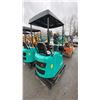 Image 3 : AGT INDUSTRIAL H15R TEAL GAS POWERED 13.5HP RUBBER TRACK MINI EXCAVATOR WITH ATTACHED DIGGING