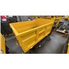 Image 3 : SDLANCH SDLD25 YELLOW RIDE ON GAS POWERED MINI CRAWLER DUMPER, 3 SPEED WITH 9" TRACKS &