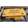 Image 3 : AGROTK 680 PD680-PZ HYDRAULIC SKID STEER INDUSTRIAL DROP HAMMER ATTACHMENT