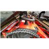 Image 3 : AGT INDUSTRIAL YSRT14 RED GAS POWERED RUBBER TRACK RIDE ON HYDRAULIC MINI SKID STEER/LOADER WITH
