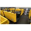 Image 1 : SDLANCH SDLD25 YELLOW RIDE ON GAS POWERED MINI CRAWLER DUMPER, 3 SPEED WITH 9" TRACKS &
