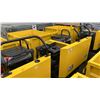 Image 4 : SDLANCH SDLD25 YELLOW RIDE ON GAS POWERED MINI CRAWLER DUMPER, 3 SPEED WITH 9" TRACKS &