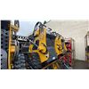 Image 3 : SDLANCH SDLL60 YELLOW GAS POWERED MINI STAND ON SKID STEER WITH 7" RUBBER TRACKS & TOOLBOX