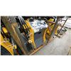 Image 3 : SDLANCH SDLL60 YELLOW GAS POWERED MINI STAND ON SKID STEER WITH 7" RUBBER TRACKS & TOOLBOX